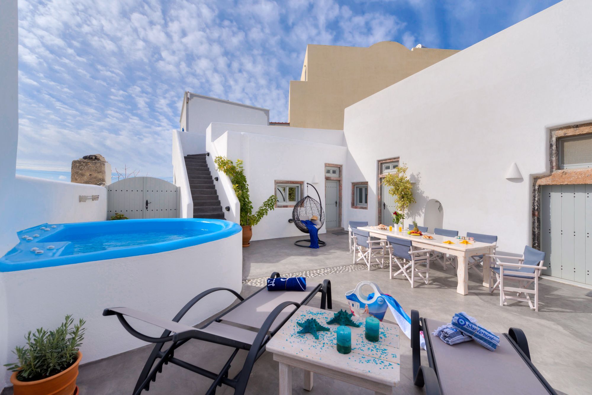 Nereids Villa Santorini Megalochori  Extérieur photo