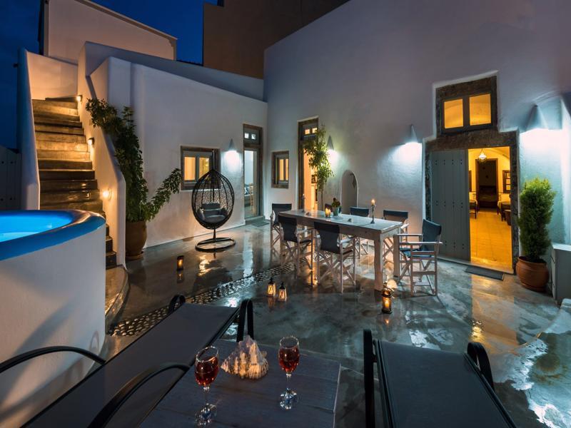 Nereids Villa Santorini Megalochori  Extérieur photo