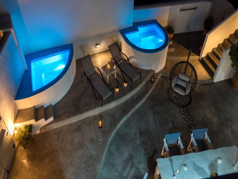 Nereids Villa Santorini Megalochori  Extérieur photo