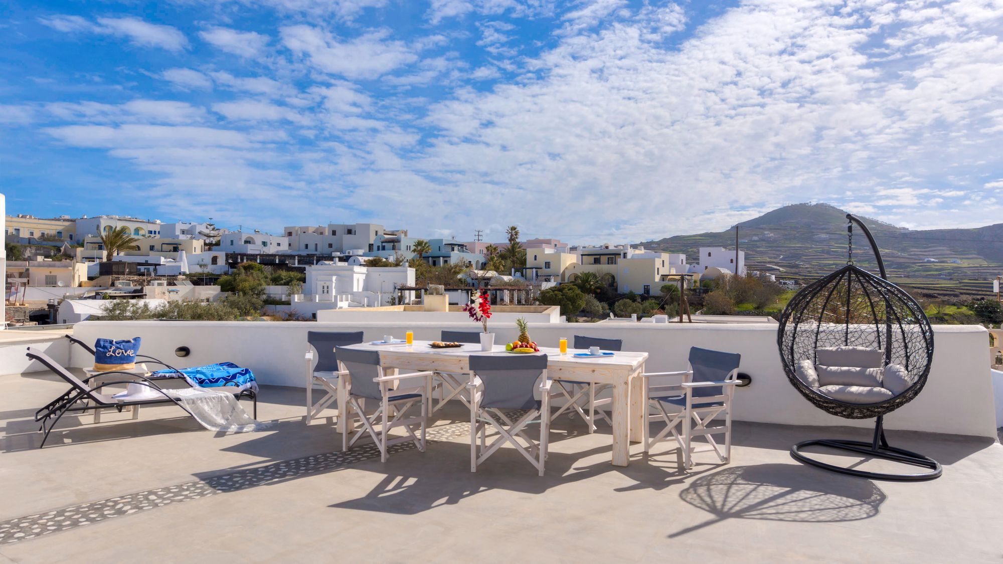 Nereids Villa Santorini Megalochori  Extérieur photo
