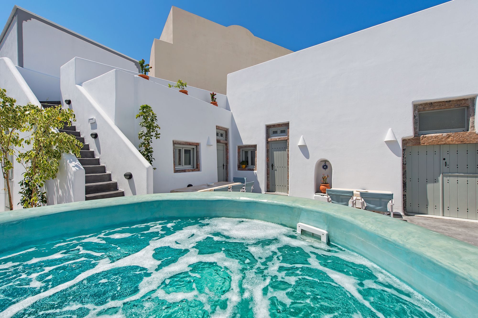 Nereids Villa Santorini Megalochori  Extérieur photo