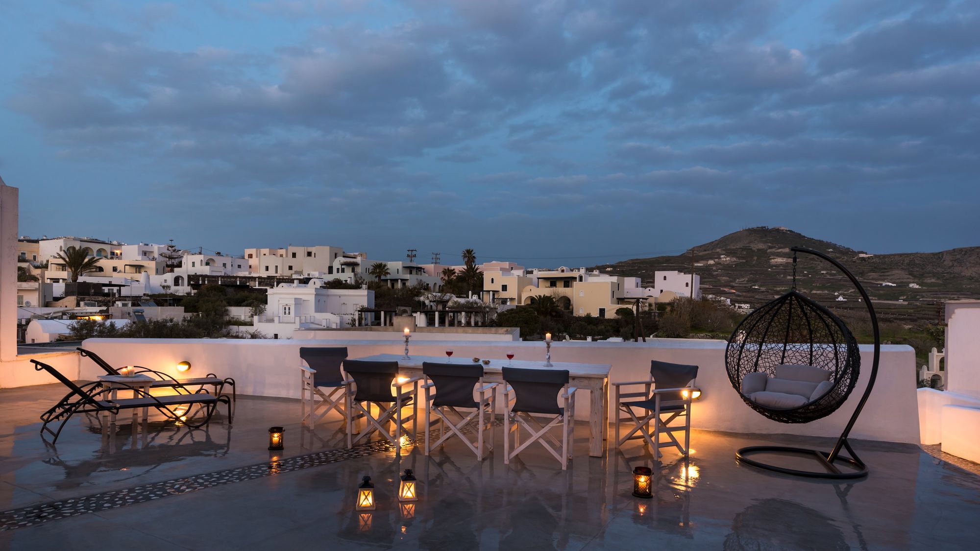 Nereids Villa Santorini Megalochori  Extérieur photo