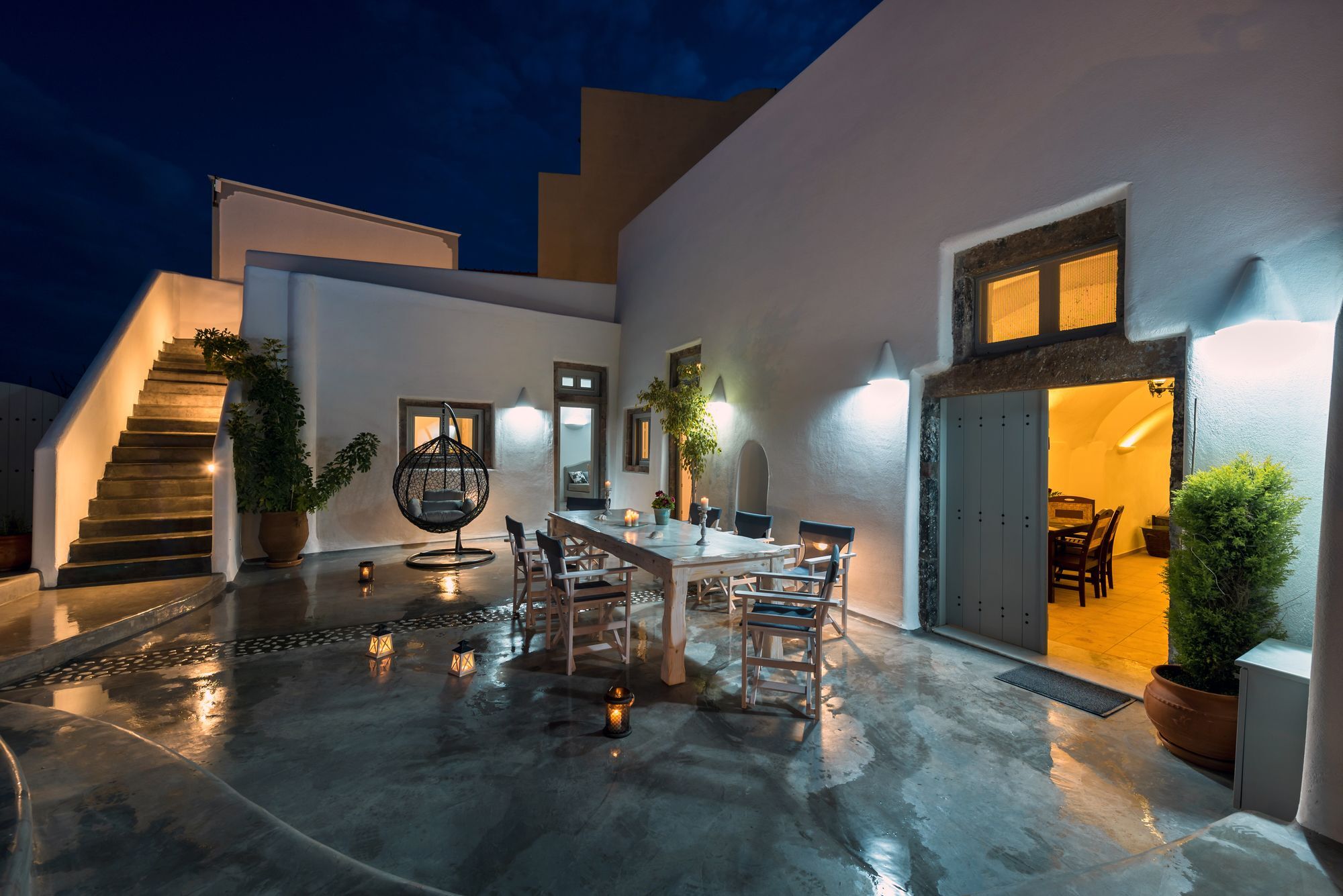 Nereids Villa Santorini Megalochori  Extérieur photo