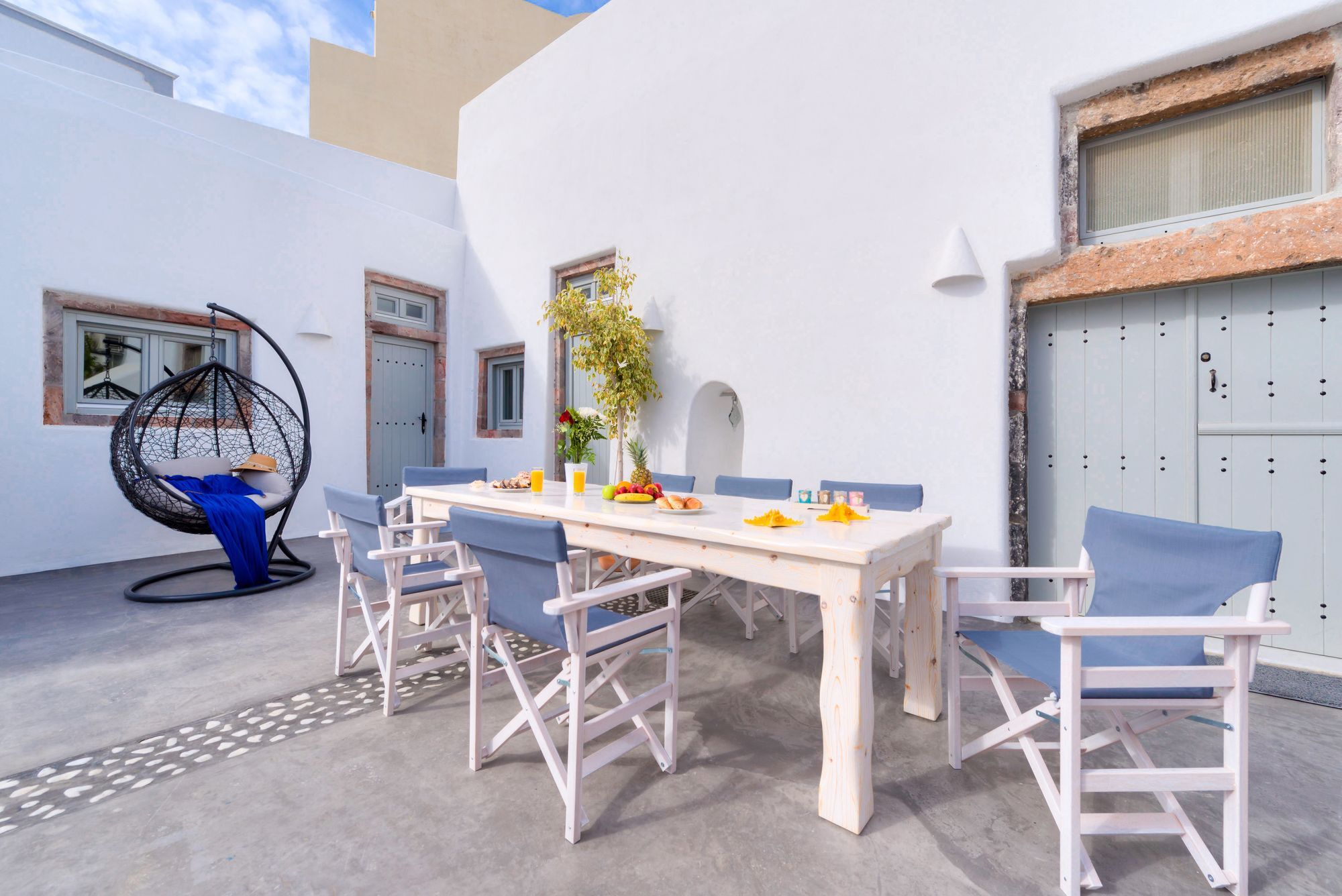 Nereids Villa Santorini Megalochori  Extérieur photo