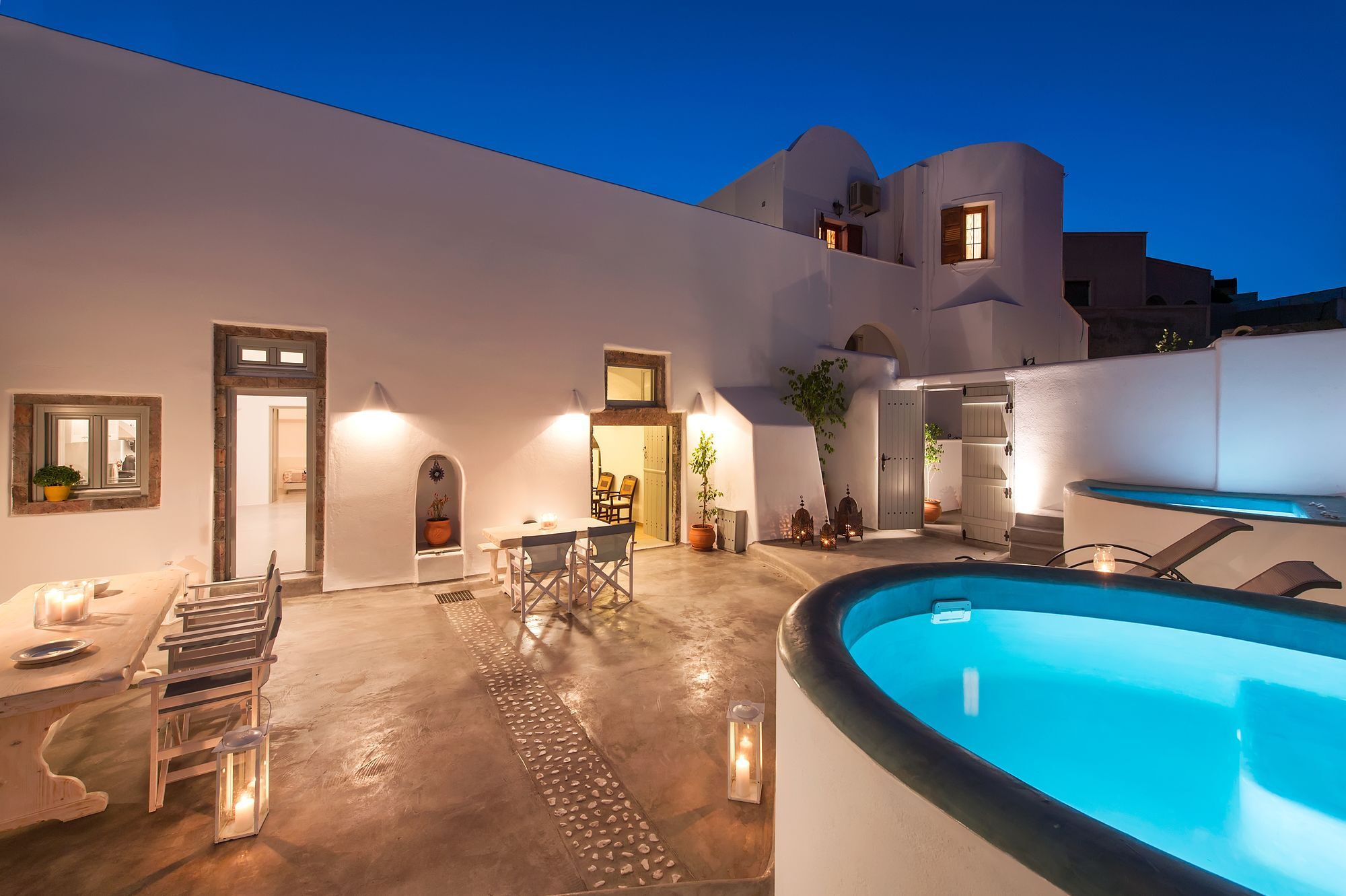 Nereids Villa Santorini Megalochori  Extérieur photo