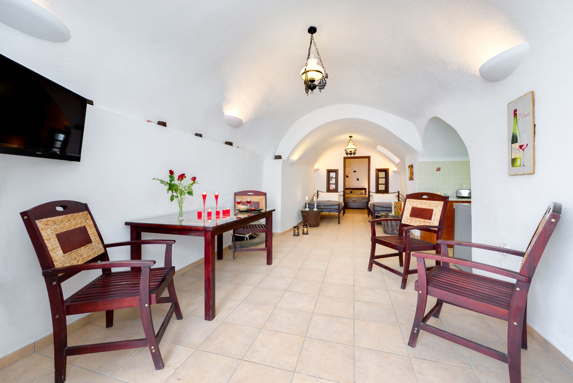 Nereids Villa Santorini Megalochori  Extérieur photo