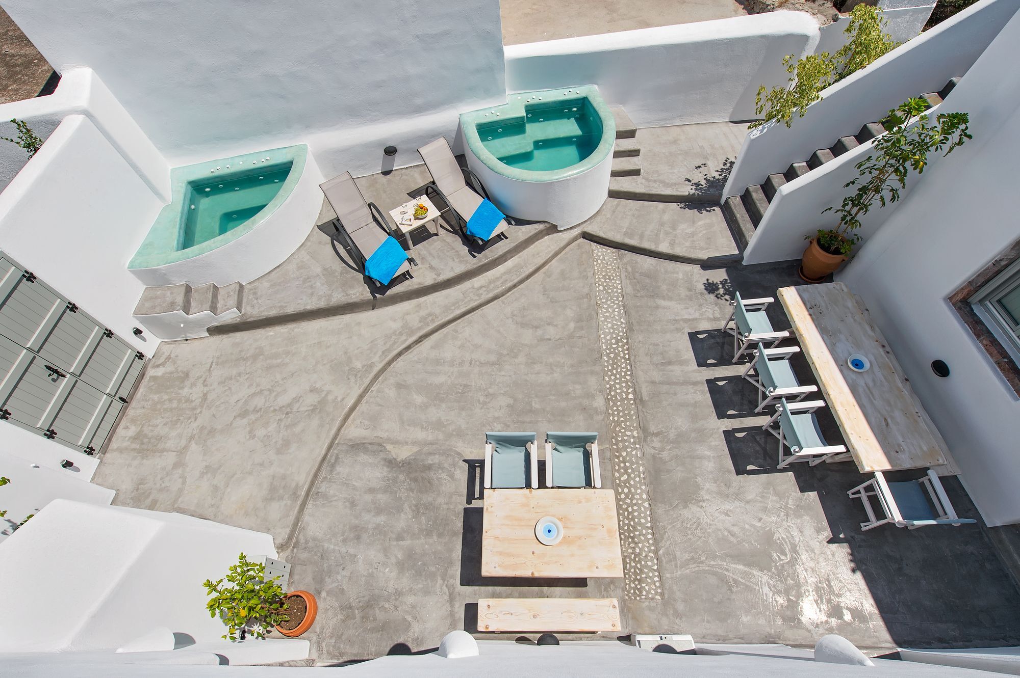 Nereids Villa Santorini Megalochori  Extérieur photo