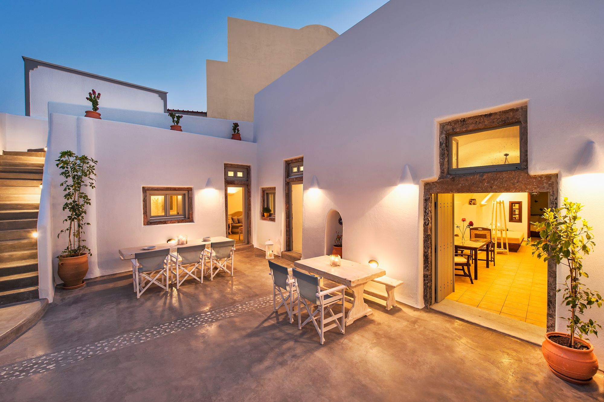 Nereids Villa Santorini Megalochori  Extérieur photo