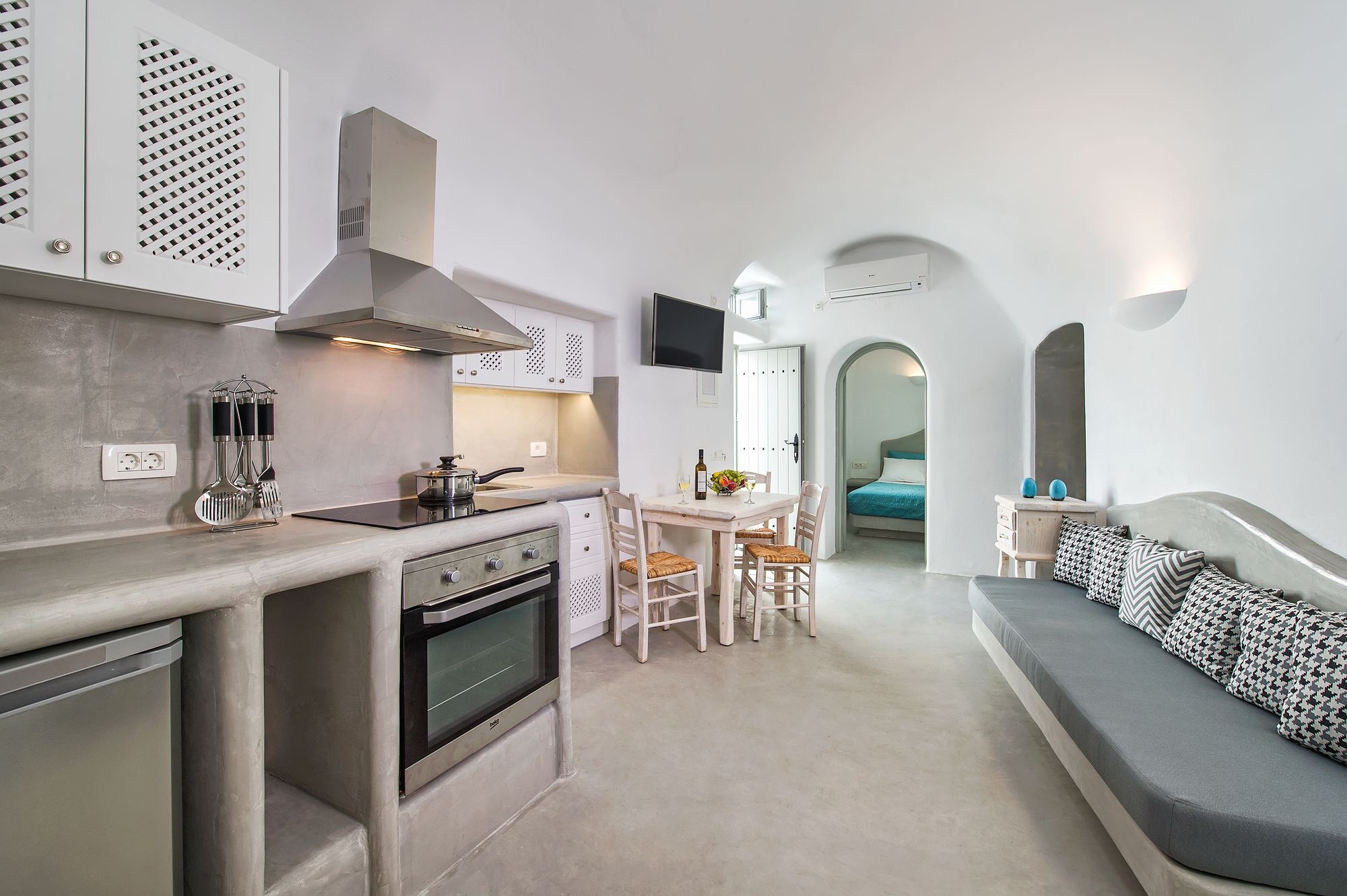 Nereids Villa Santorini Megalochori  Extérieur photo