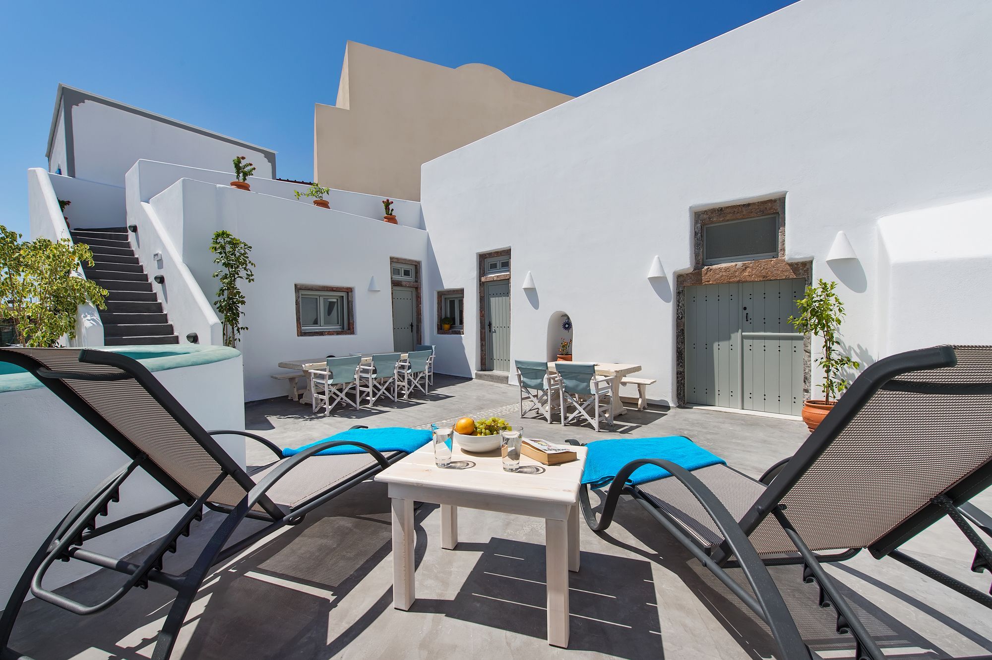 Nereids Villa Santorini Megalochori  Extérieur photo