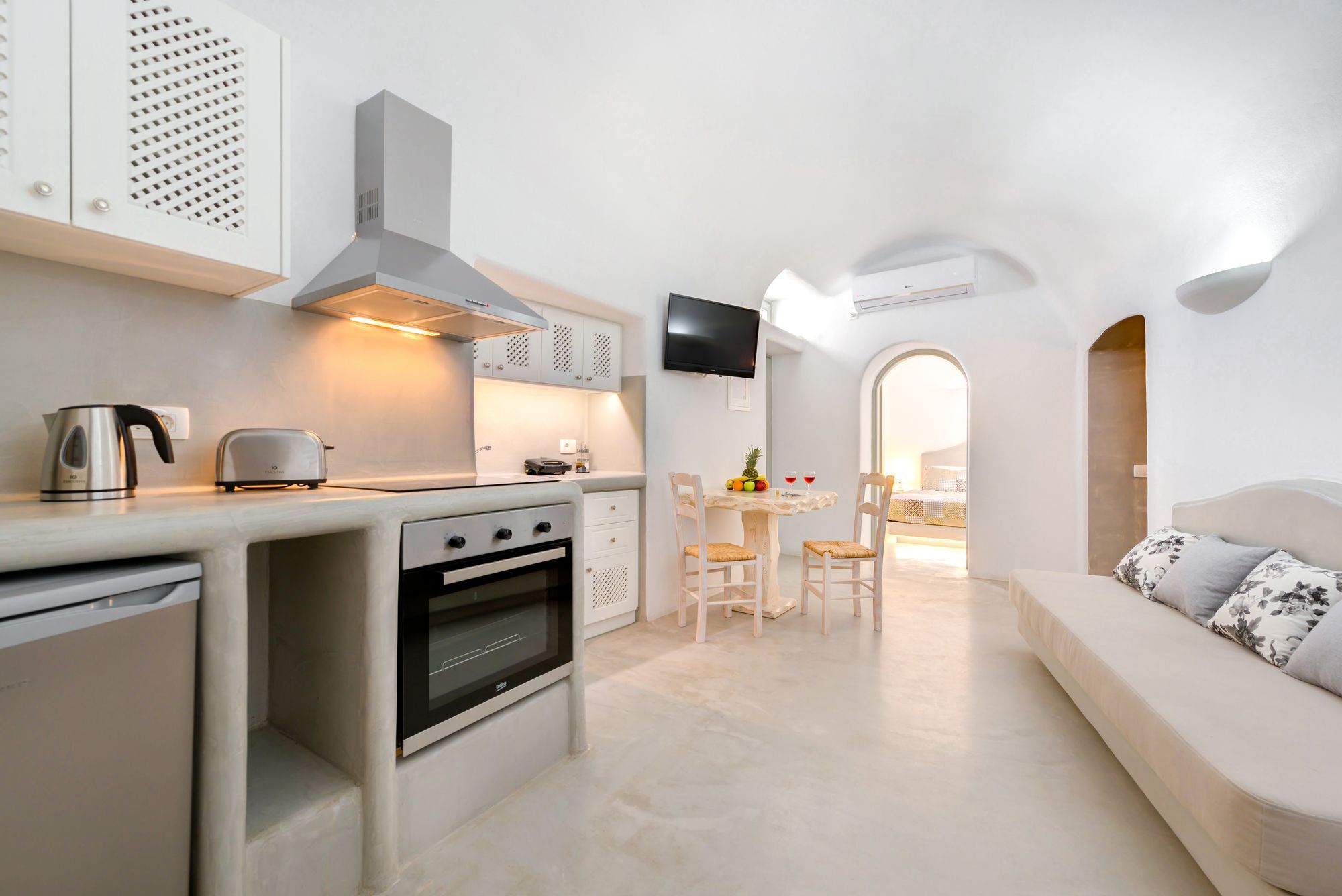 Nereids Villa Santorini Megalochori  Extérieur photo