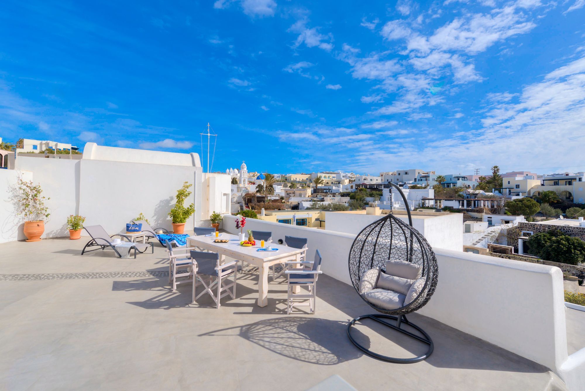Nereids Villa Santorini Megalochori  Extérieur photo